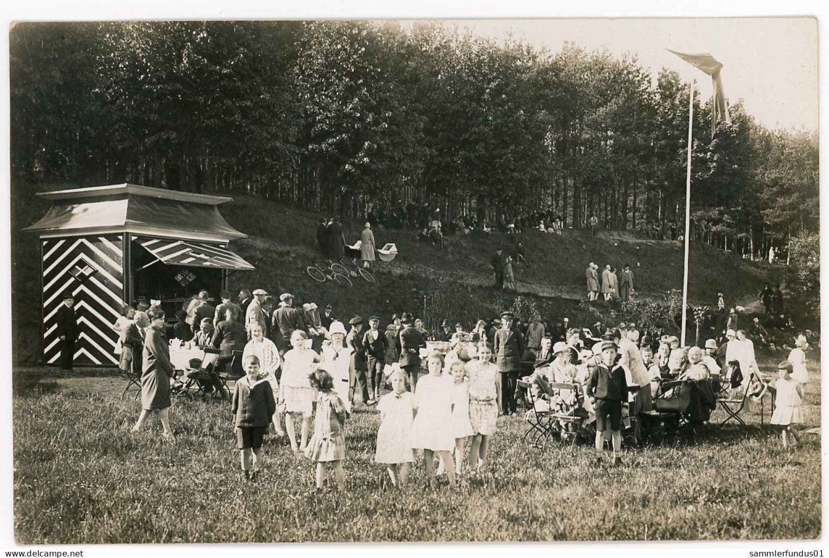 Foto AK/CP Goldberg  Einweihung Badestrand   Ungel/uncirc. 1928    Erhaltung/Cond. 1-   Nr. 1667 - Goldberg