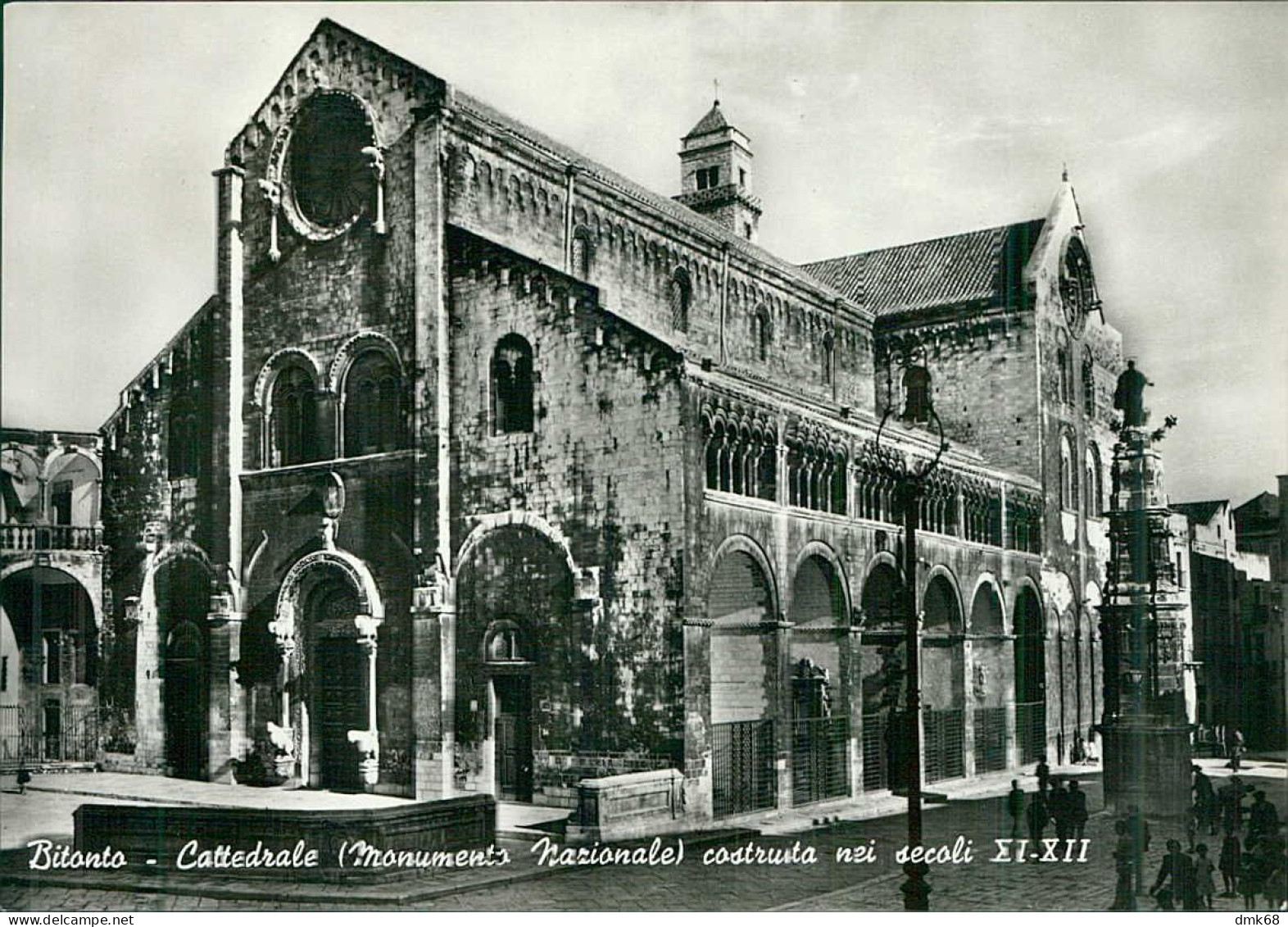 BITONTO - CATTEDRALE - EDIZIONE GAROFALO - SPEDITA 1960 (15638) - Bitonto