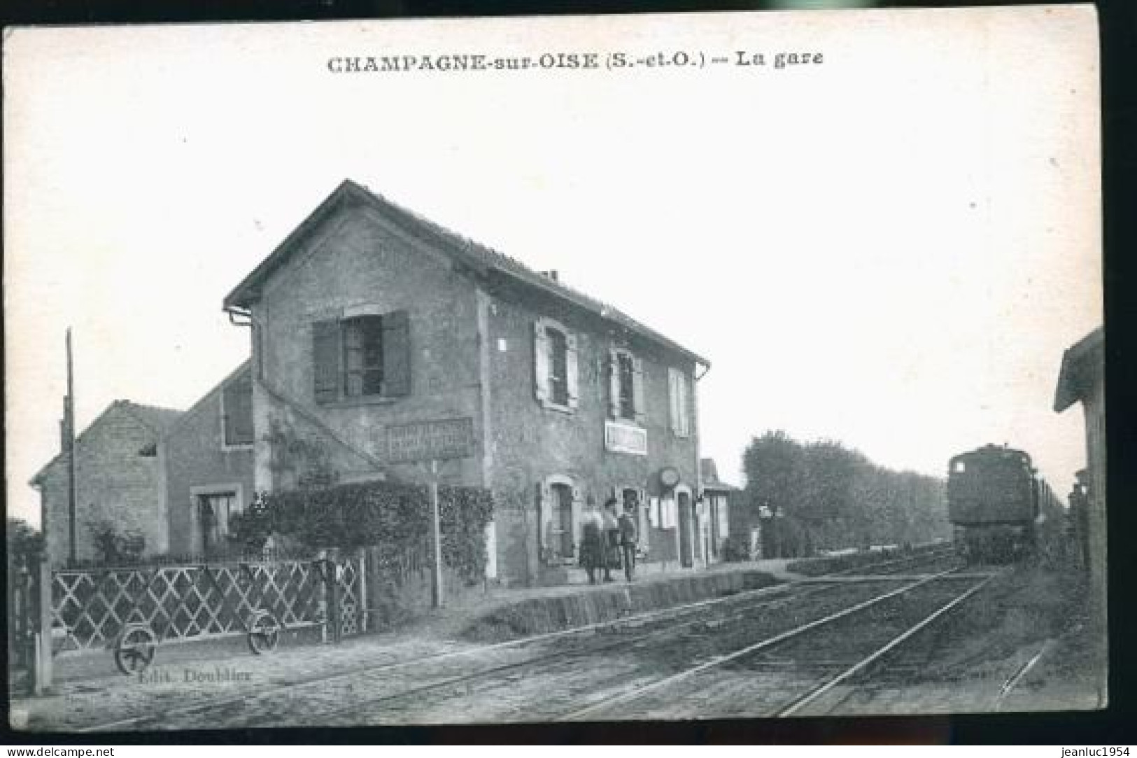CHAMPAGNE SUR OISE    LA GARE - Champagne Sur Oise