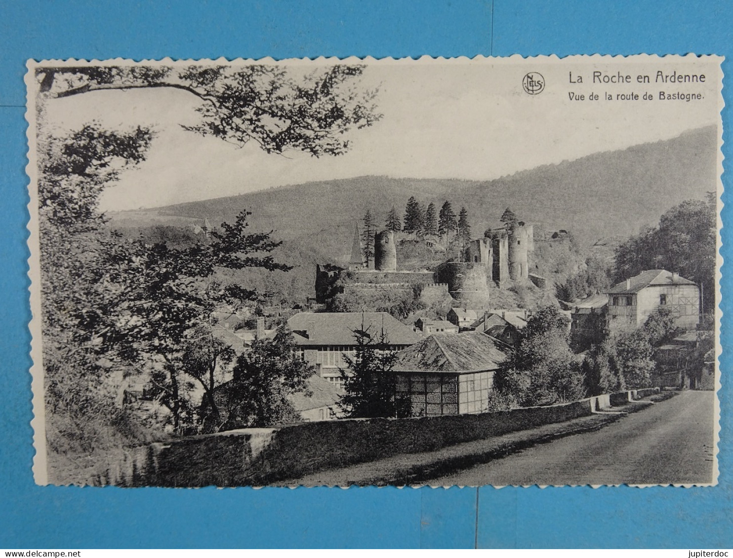 La Roche En Ardenne  Vue De La Route De Bastogne - La-Roche-en-Ardenne