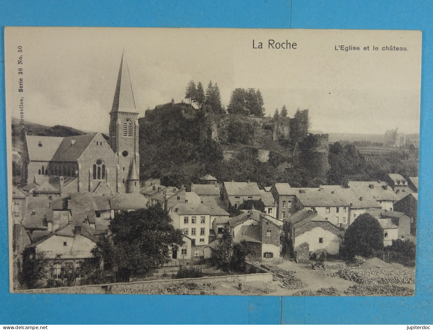 La Roche L'Eglise Et Le Château - La-Roche-en-Ardenne