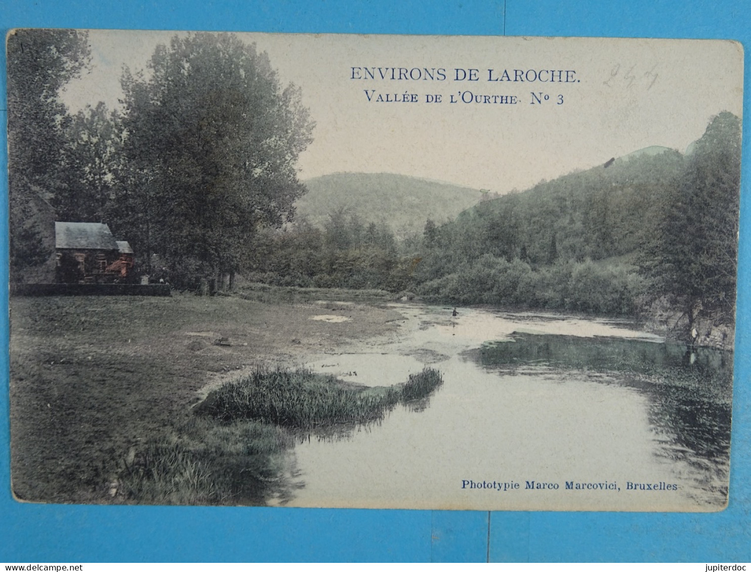 Environs De Laroche Vallée De L'Ourthe N° 3 (Marcovici Colorisée) - La-Roche-en-Ardenne