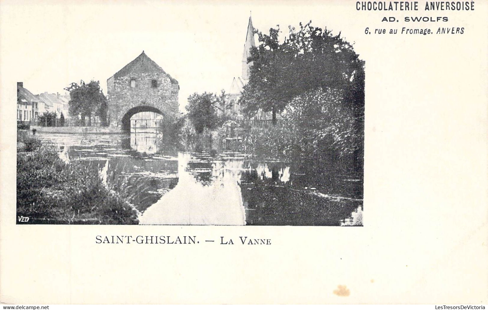 BELGIQUE - SAINT GHISLAIN - La Vanne - Carte Postale Ancienne - Saint-Ghislain