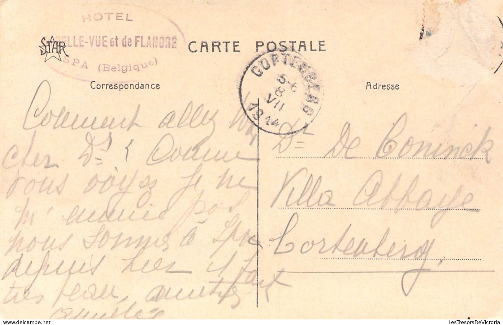 BELGIQUE - SPA - La Fontaine De La Géronstère - Carte Postale Ancienne - Spa