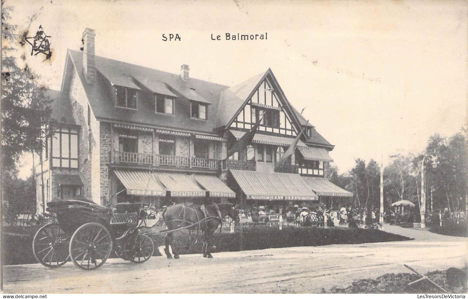 BELGIQUE - SPA - Le Balmoral - Editeur Emile Dumont - Carte Postale Ancienne - Spa