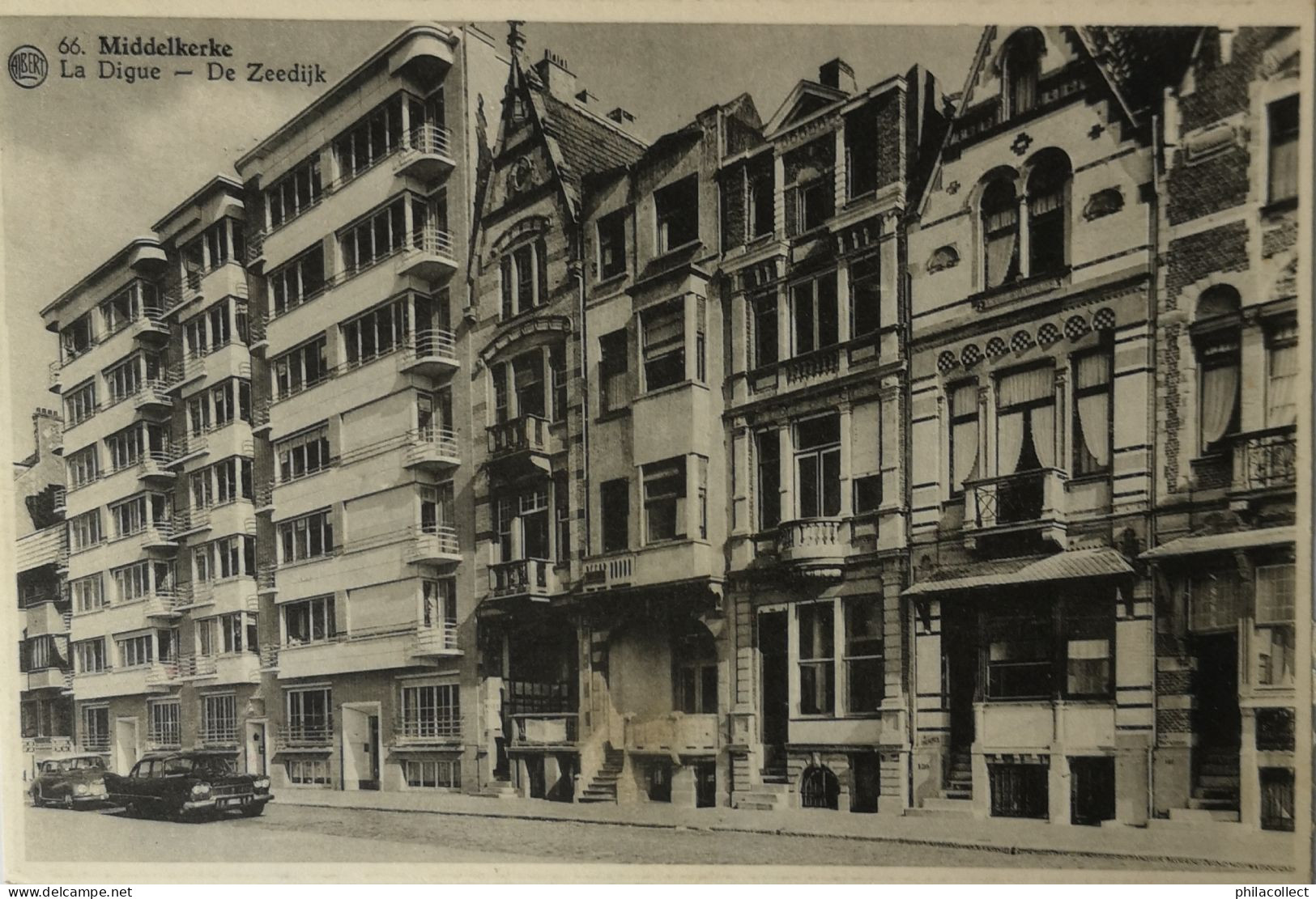 Middelkerke // LA Digue - De Zeedijk (geen Standaard Zicht) 1960 - Middelkerke