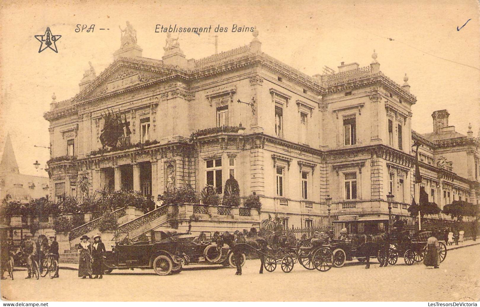 BELGIQUE - SPA - Etablissement Des Bains - Edition Emile Dumont - Carte Postale Ancienne - Spa