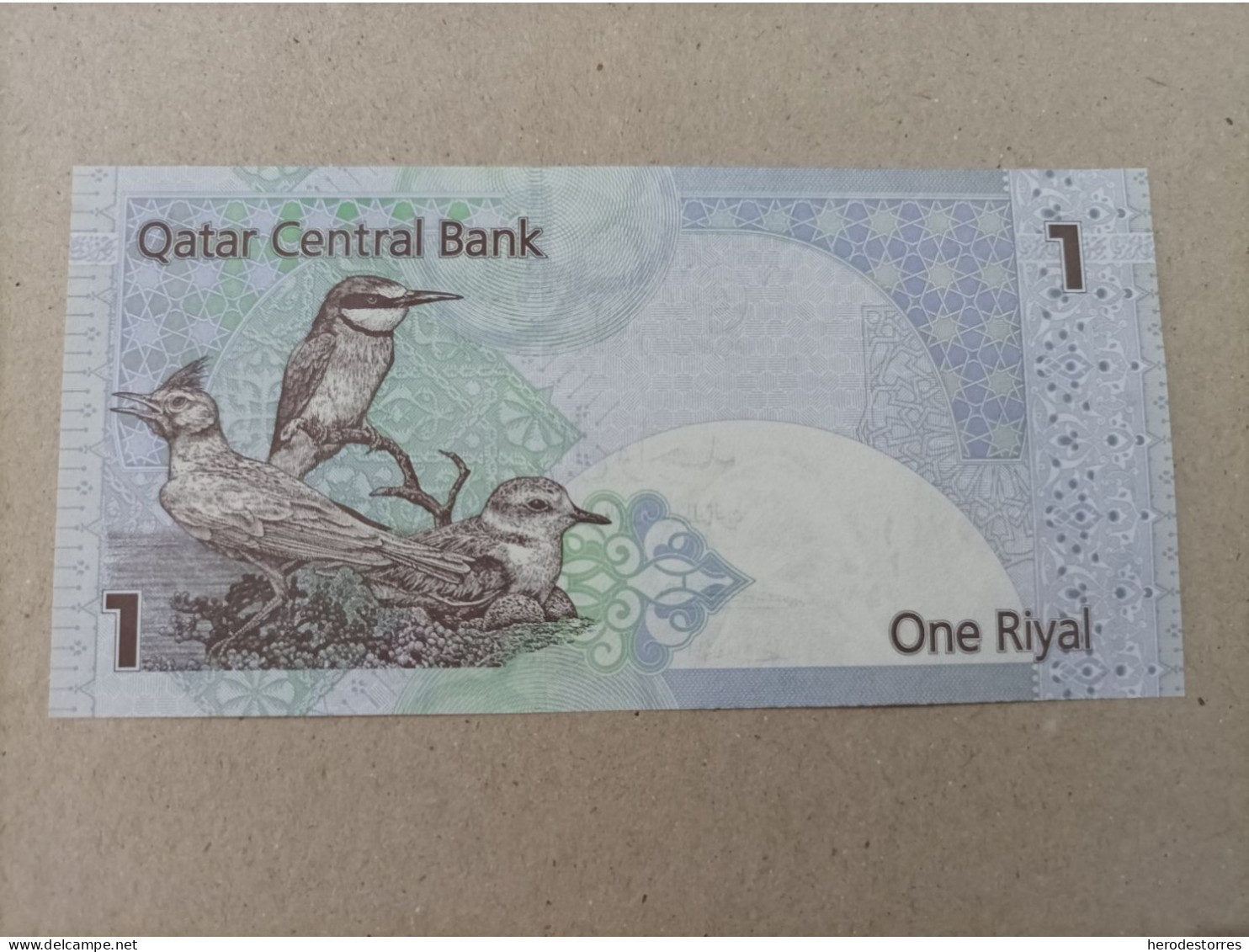 Billete De Qatar De 1 Riyal, Año 2008, UNC - Qatar