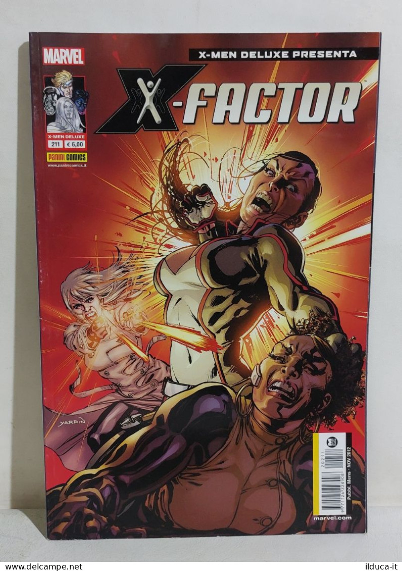 I113878 X-Men Deluxe N. 211 - X-FACTOR - Marvel 2012 - Super Héros