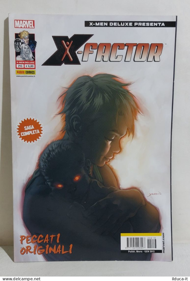 I113879 X-Men Deluxe N. 213 - X-FACTOR Peccati Originali - Marvel 2013 - Super Héros