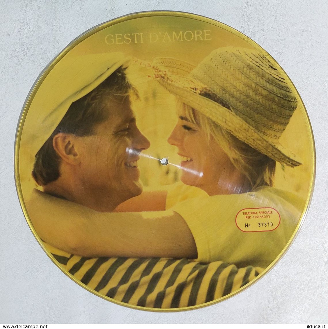 I114358 LP 33 Giri Picture Disc Limited Edition - GESTI D'AMORE - Atkinsons 1987 - Limitierte Auflagen