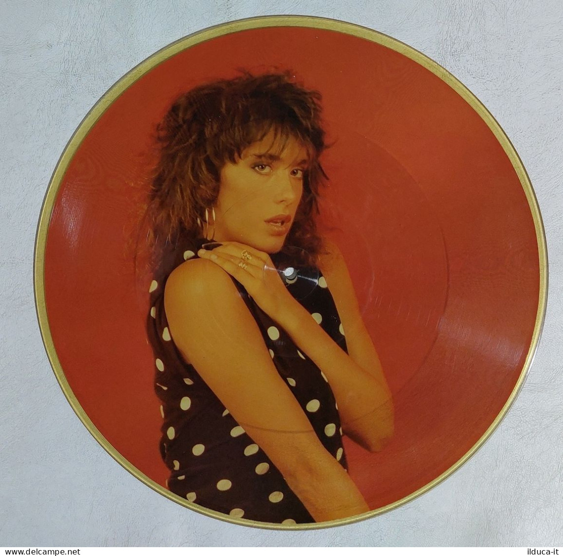 I114366 LP 33 Giri Picture Disc - Sabrina Salerno - Hot Girl - Five 1987 - Editions Limitées