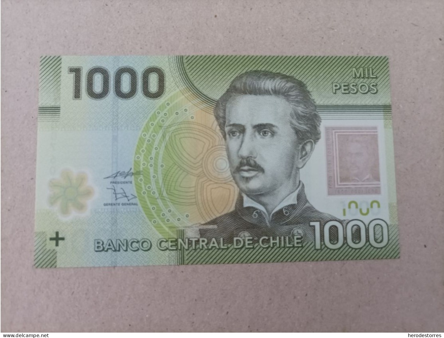 Billete De Chile De 1000 Pesos, Año 2010, UNC - Chile