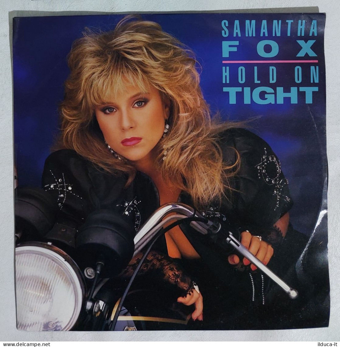 I114374 LP 33 Giri Picture Disc - Samantha Fox - Hold On Tight - Jive 1986 - Editions Limitées