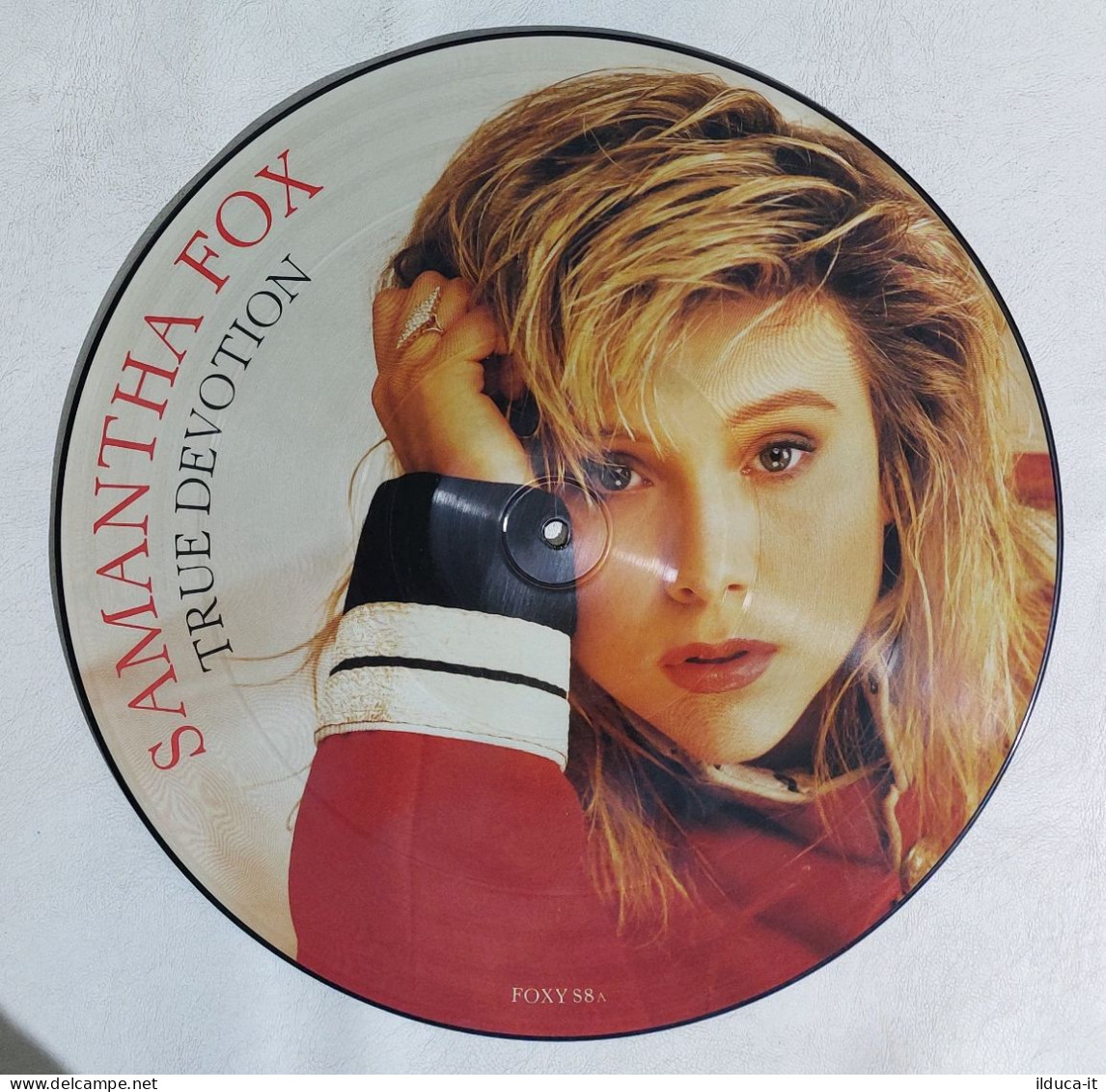 I114375 LP 33 Giri Picture Disc - Samantha Fox - True Devotion - Zomba 1987 - Limitierte Auflagen