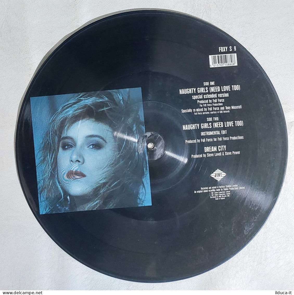 I114377 LP 33 Giri Picture Disc - Samantha Fox - Naughty Girls (Need Love Too) - Limited Editions