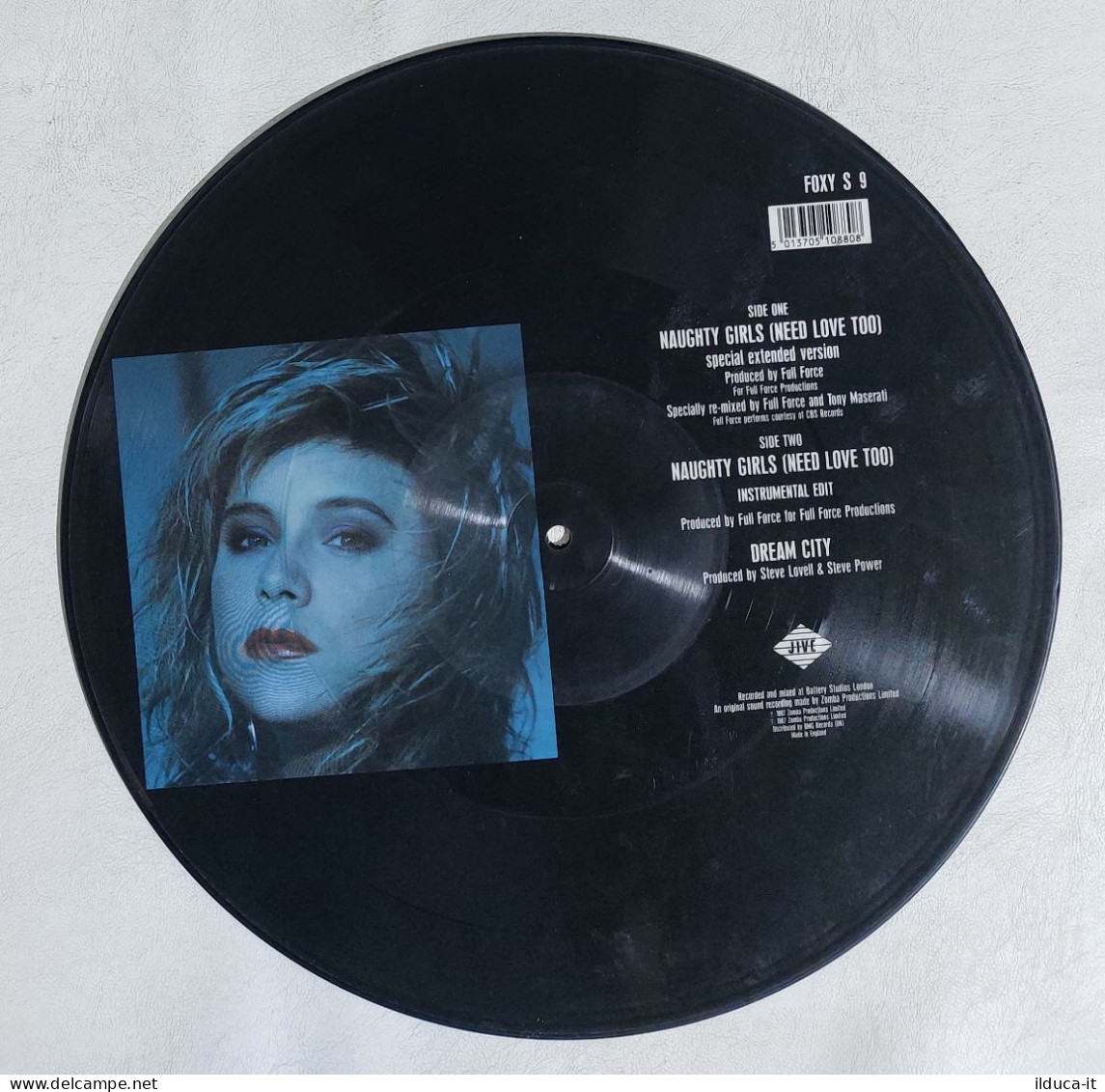 I114378 LP 33 Giri Picture Disc - Samantha Fox - Naughty Girls (Need Love Too) - Limited Editions