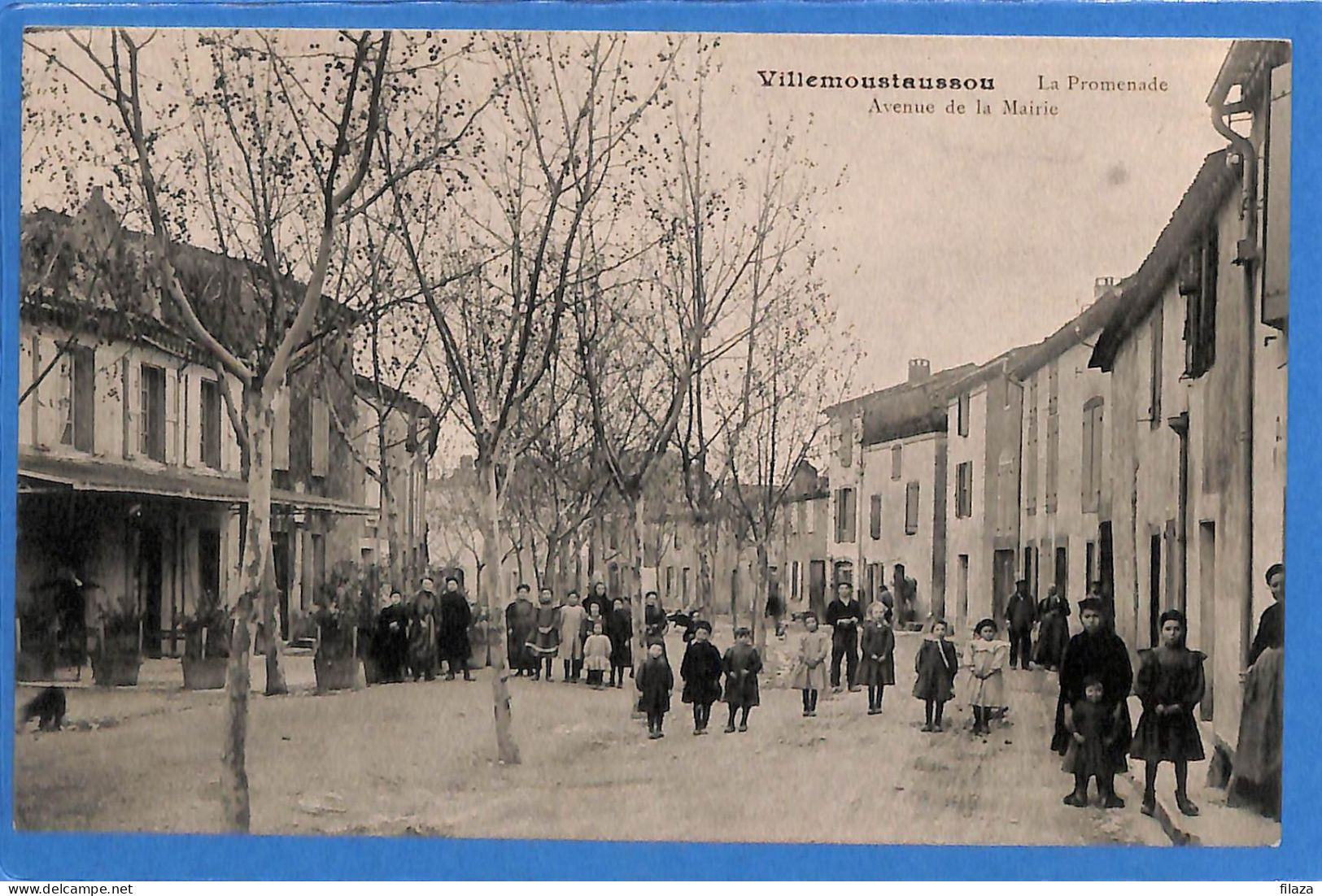 11 - Aude - Villemoustaussou - Avenue De La Mairie (N12773) - Autres & Non Classés
