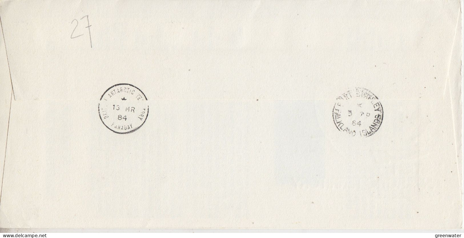 British Antarctic Territory (BAT) 1983 Seals 6v REGISTERED FDC  Ca Faraday (JK178) - FDC