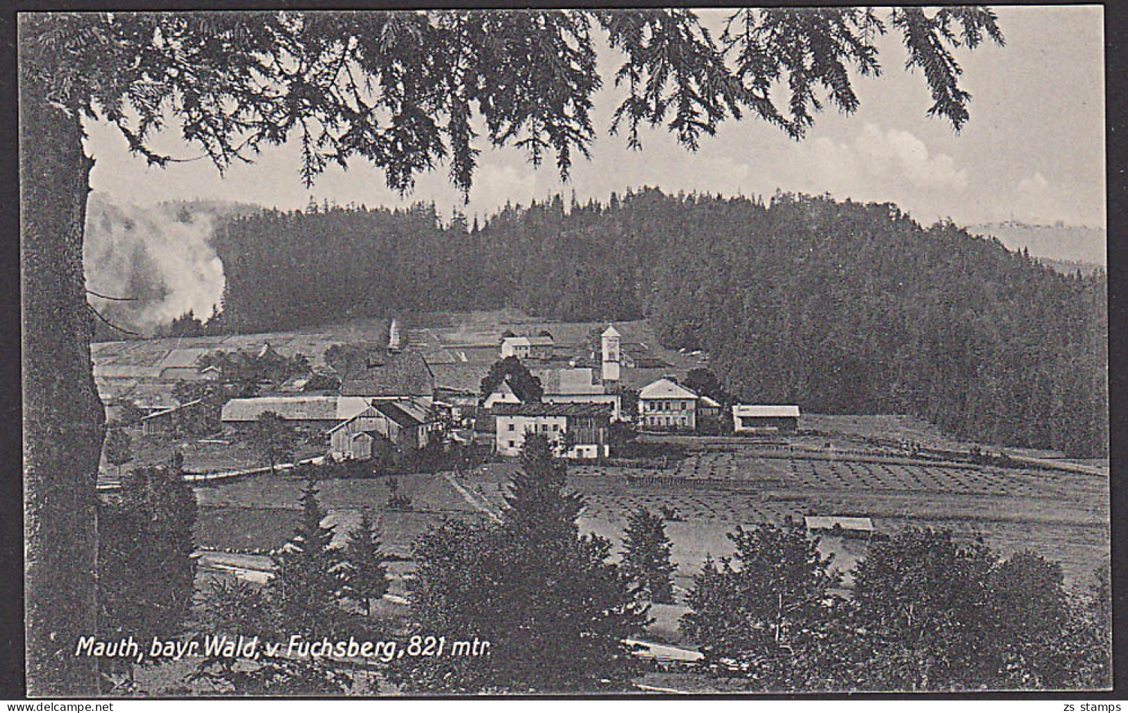 Mauth Vom Fuchsberg  Bay. Wald Um 1910 Unbeschrieben - Freyung
