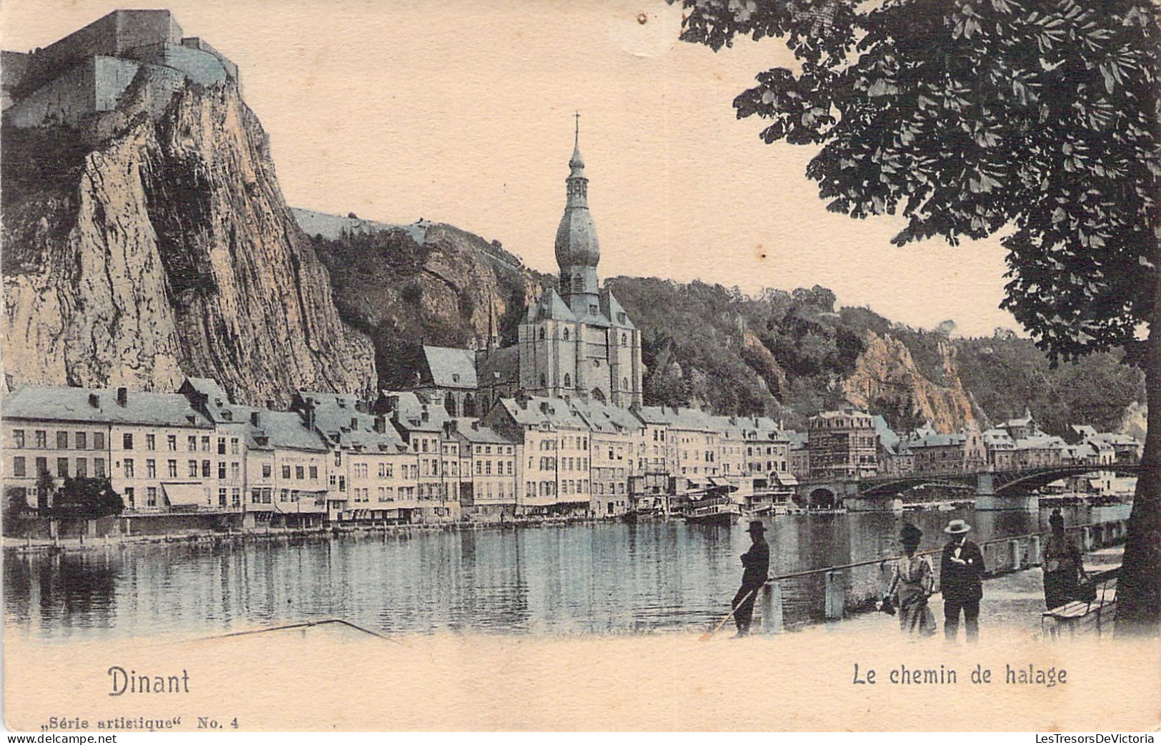 BELGIQUE - DINANT - Le Chemin De Halage - Carte Postale Ancienne - Dinant