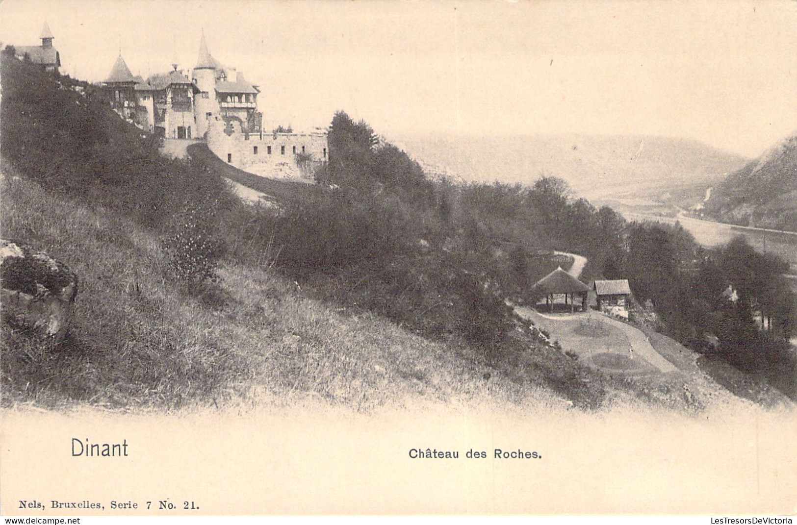 BELGIQUE - DINANT - Château Des Roches - Carte Postale Ancienne - Dinant