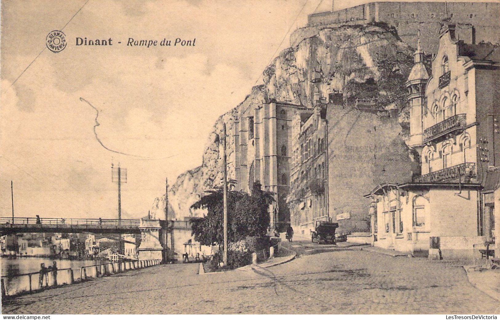 BELGIQUE - DINANT - Rampe Du Pont - Carte Postale Ancienne - Dinant