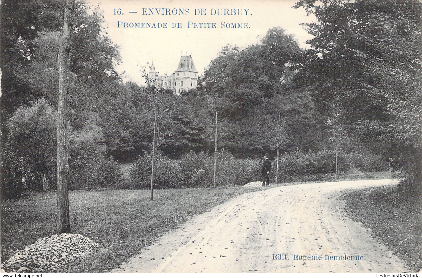 BELGIQUE - DURBUY - Promenade De Petite Somme - Carte Postale Ancienne - Durbuy