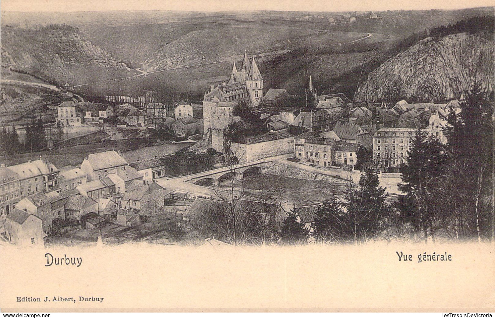 BELGIQUE - DURBUY - Vue Générale - Carte Postale Ancienne - Durbuy