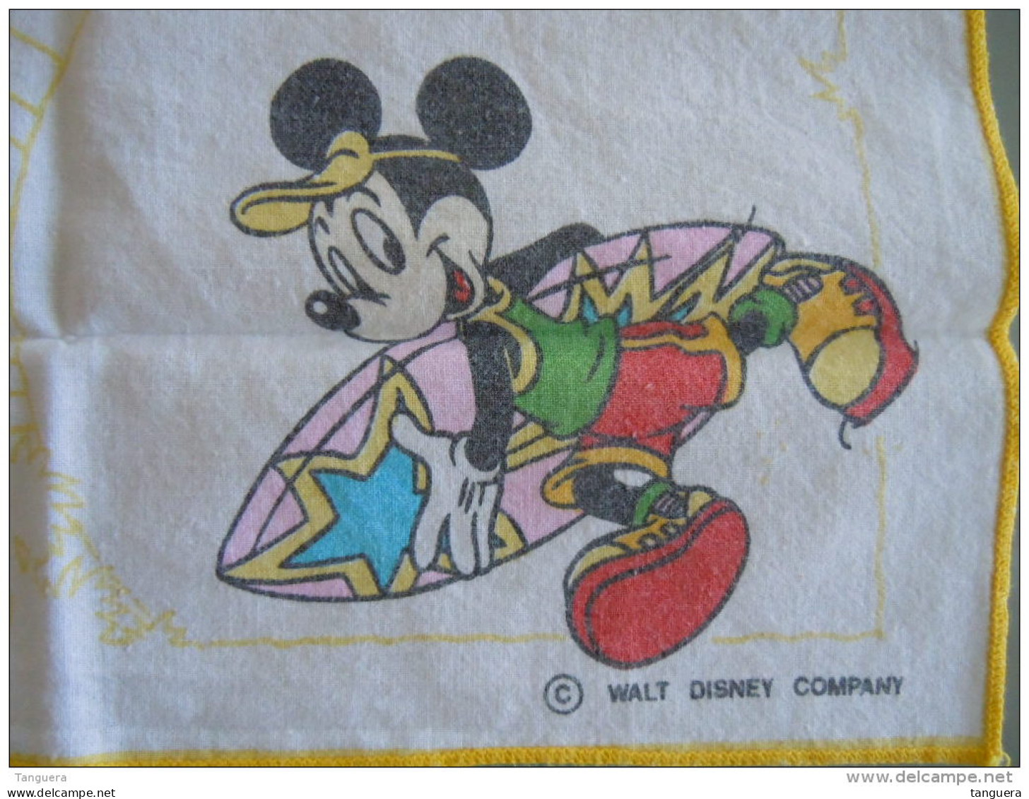 Mouchoir D'enfant Kinderzakdoek  Walt Disney Productions Micky &amp; Mini Mouse - Pañuelos