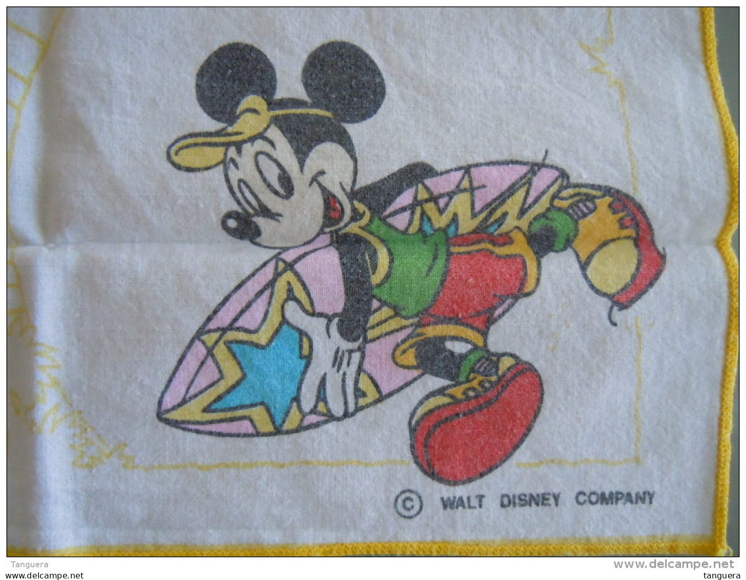 Mouchoir D'enfant Kinderzakdoek  Walt Disney Productions Micky &amp; Mini Mouse - Handkerchiefs