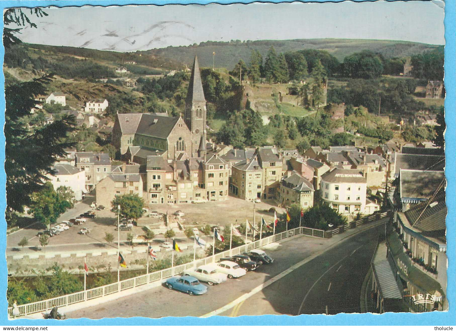 La Roche En Ardenne-écrite En 1964-Le Chalet Et La Ville-Vintage Cars Vieilles Voitures: Panhard.... - La-Roche-en-Ardenne