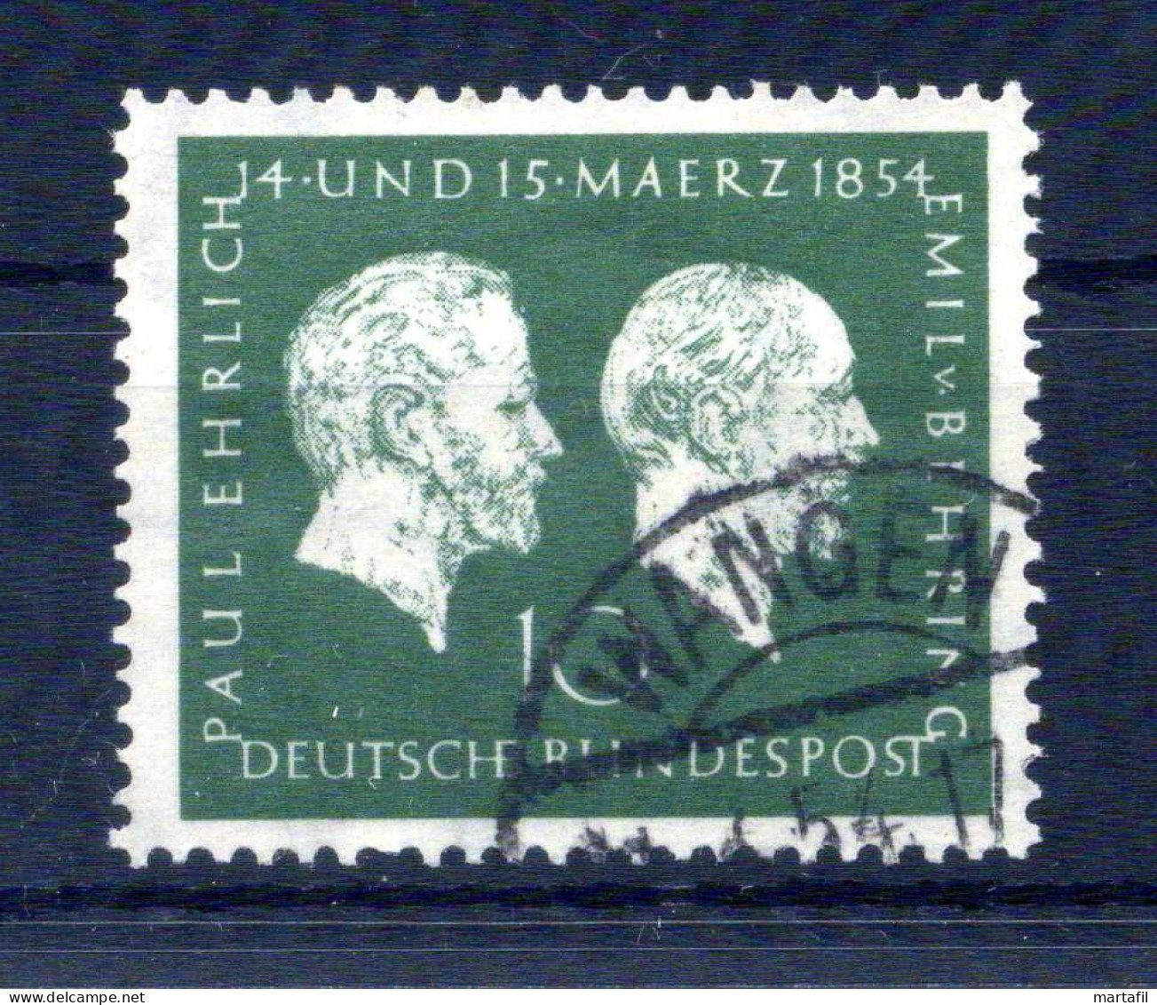 1954 Germania Repubblica Federale Tedesca RFT SET USATO - Used Stamps