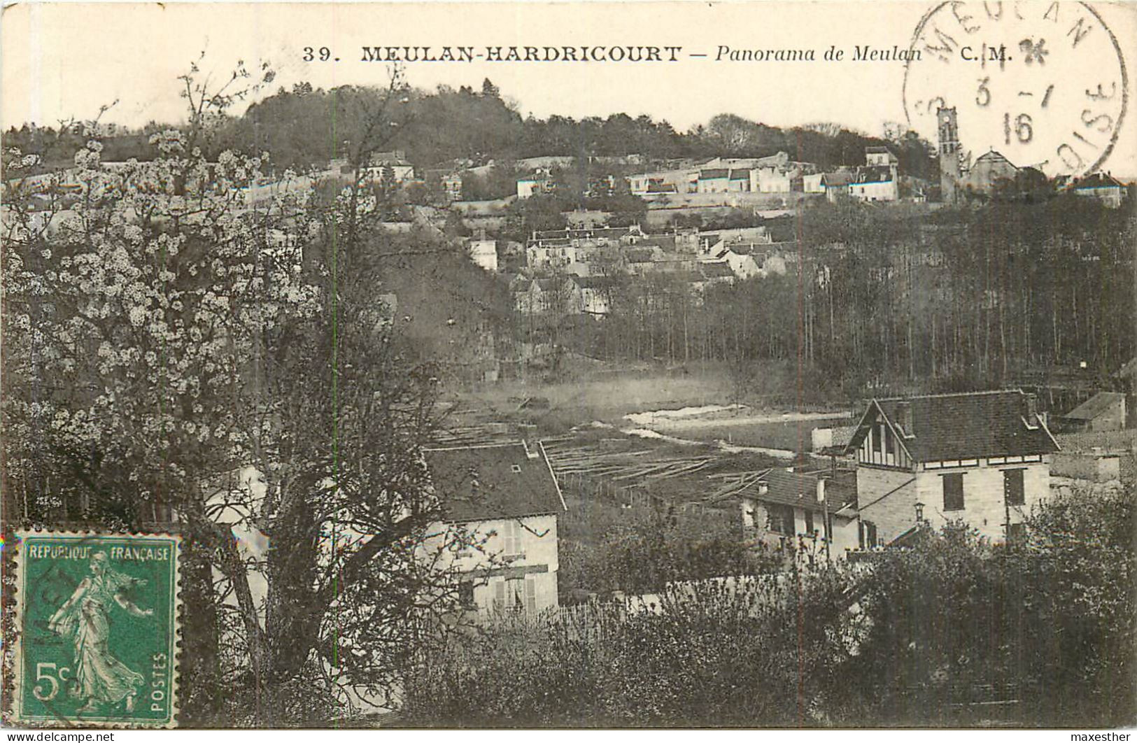 MEULAN Hardricourt Panorama - Hardricourt