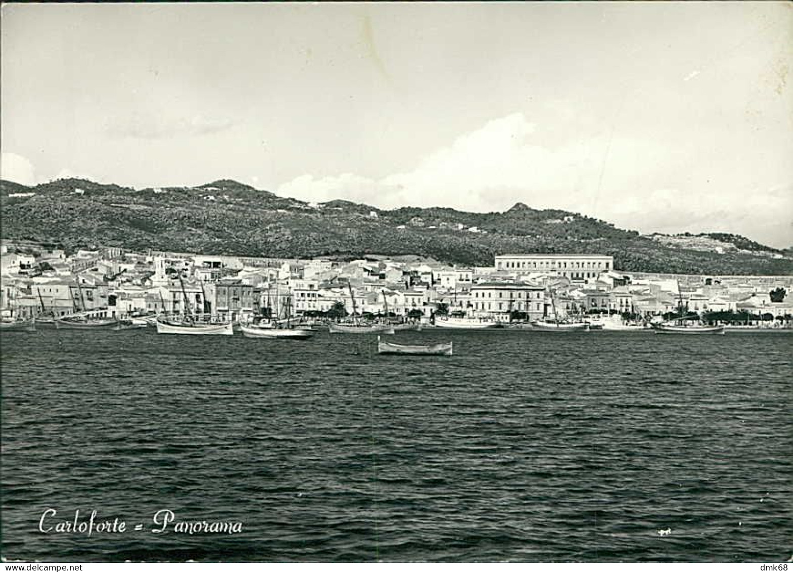 CARLOFORTE ( CARBONIA )  PANORAMA  EDIZIONE MAGGIOLO - SPEDITA 1959 (15759) - Carbonia