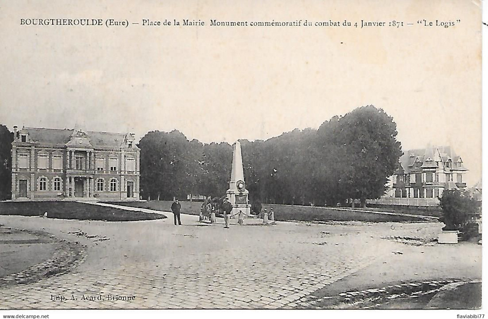 BOURGTHEROULDE  ( 27 ) -  Place De La Mairie - Bourgtheroulde