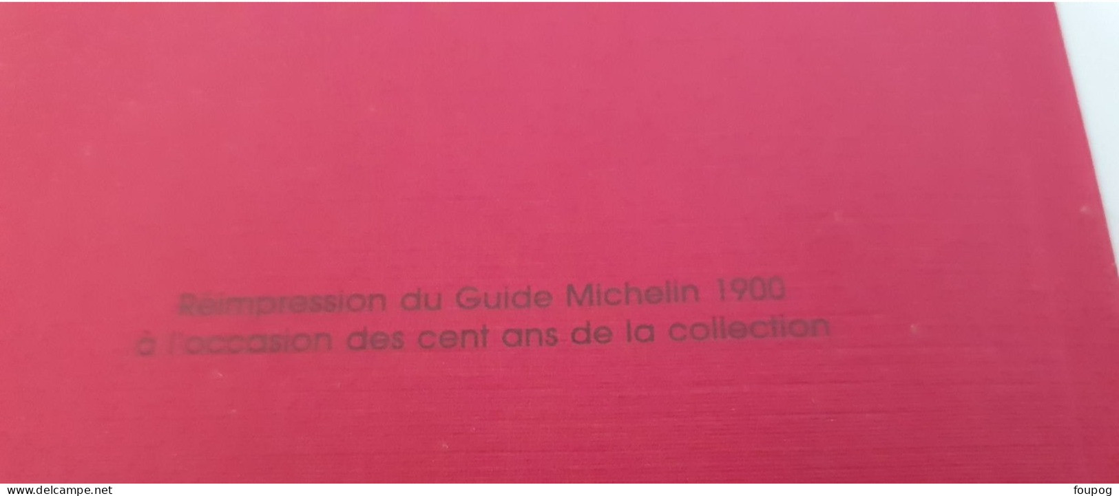 GUIDE MICHELIN - REEDITION GUIDE 1900 FORMAT 9.5X15 400 PAGES - Michelin (guias)