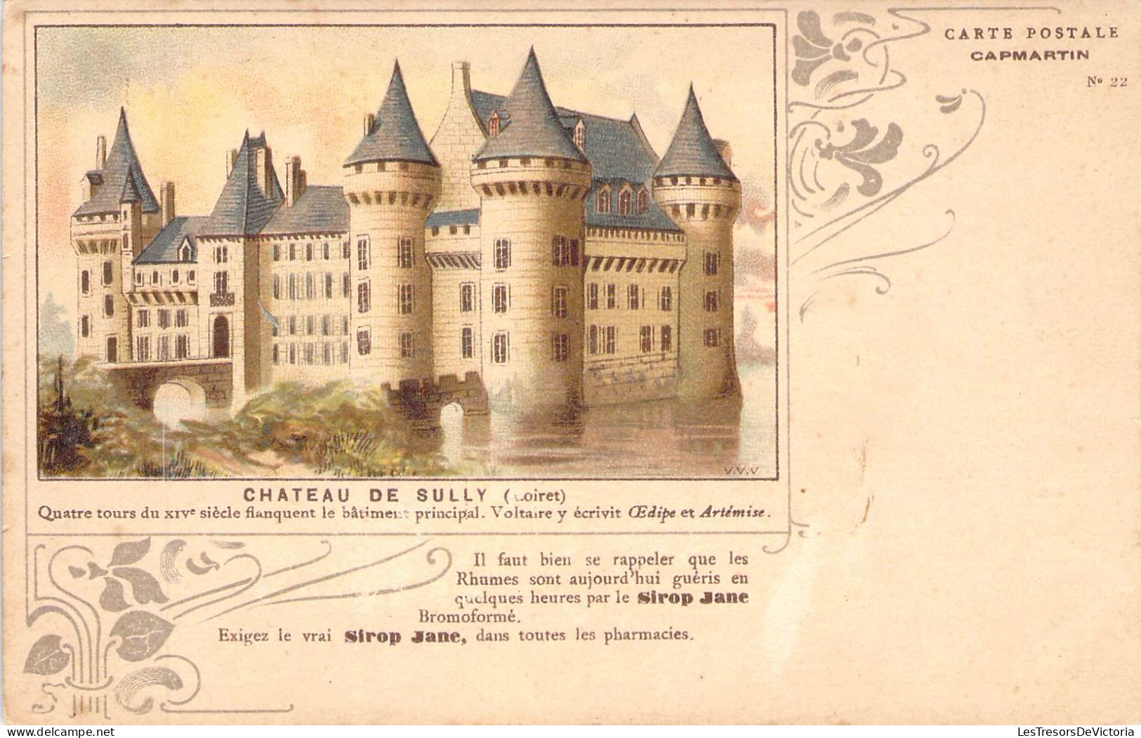 FRANCE - 45 - SULLY - Chateau De Sully-  Carte Postale Ancienne - Sully Sur Loire