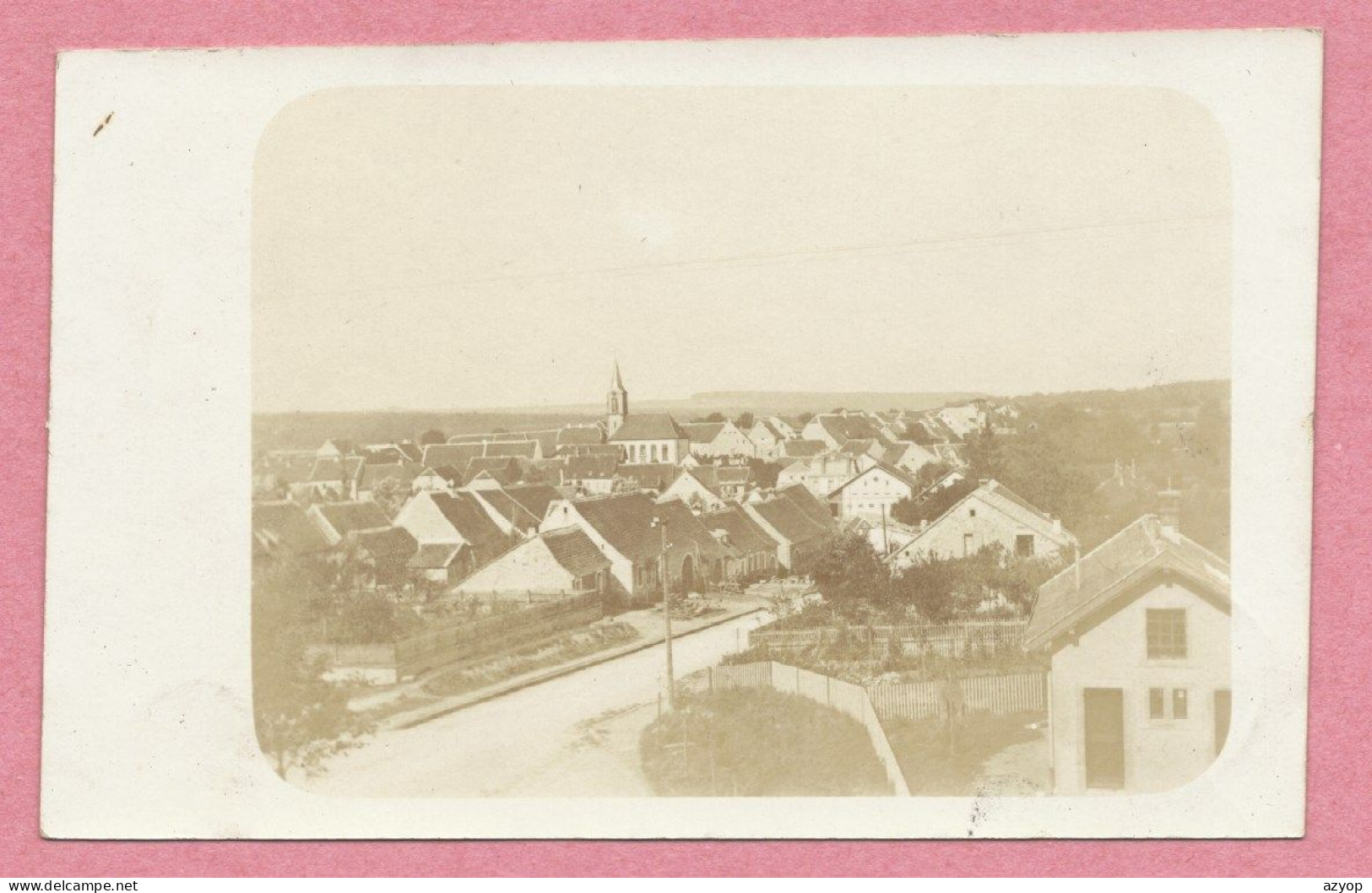 67 - DRULINGEN - Carte Photo - Vue Générale - Drulingen