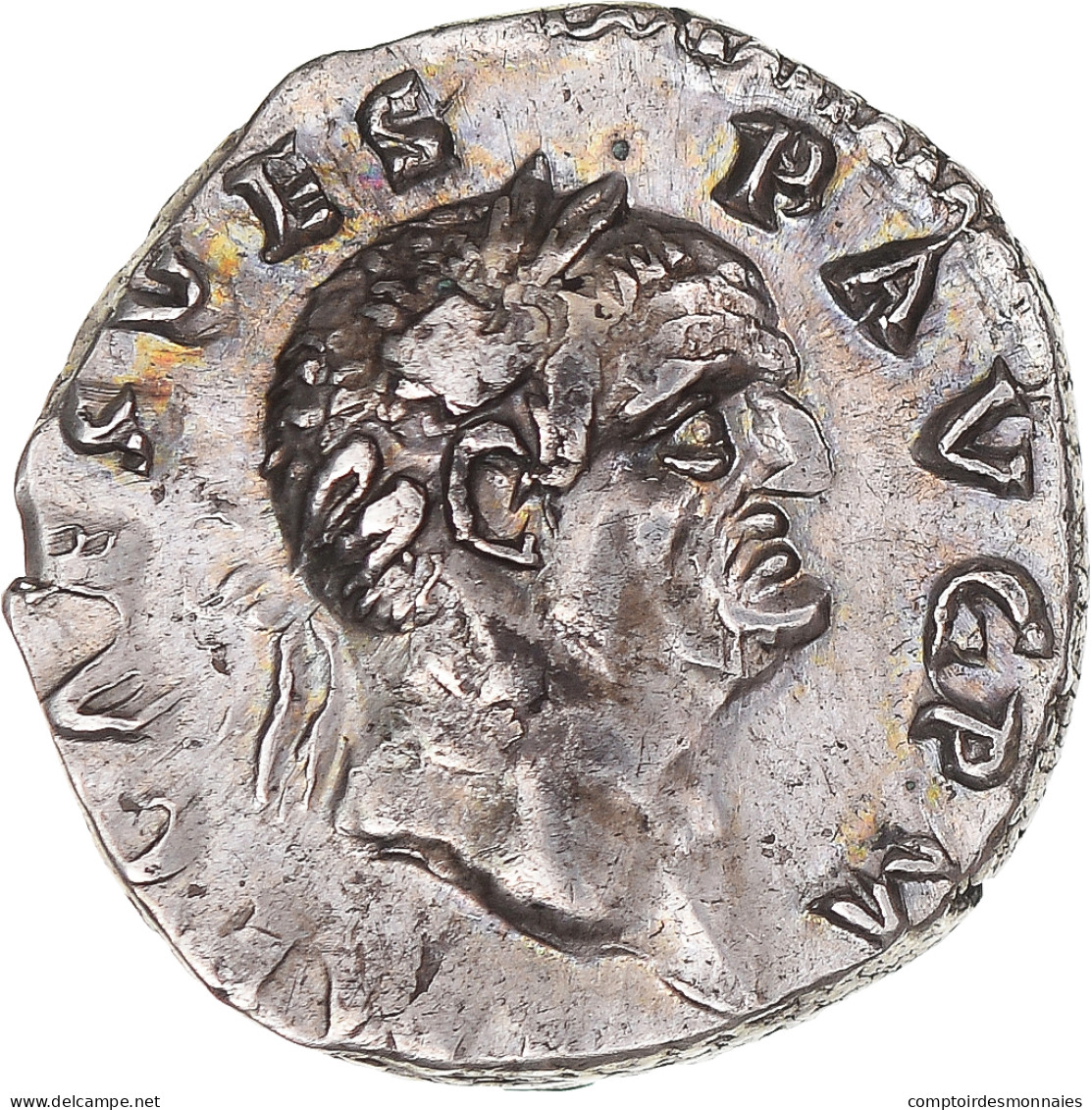 Monnaie, Vespasien, Denier, 70-71, Rome, TTB+, Argent, RIC:30 - Die Flavische Dynastie (69 / 96)