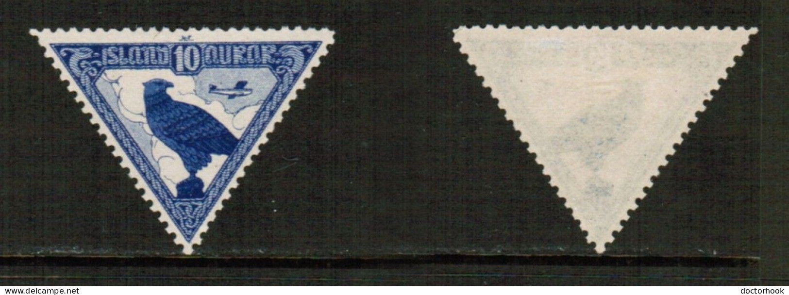 ICELAND   Scott # C 3* MINT HINGED (CONDITION AS PER SCAN) (Stamp Scan # 915-5) - Airmail