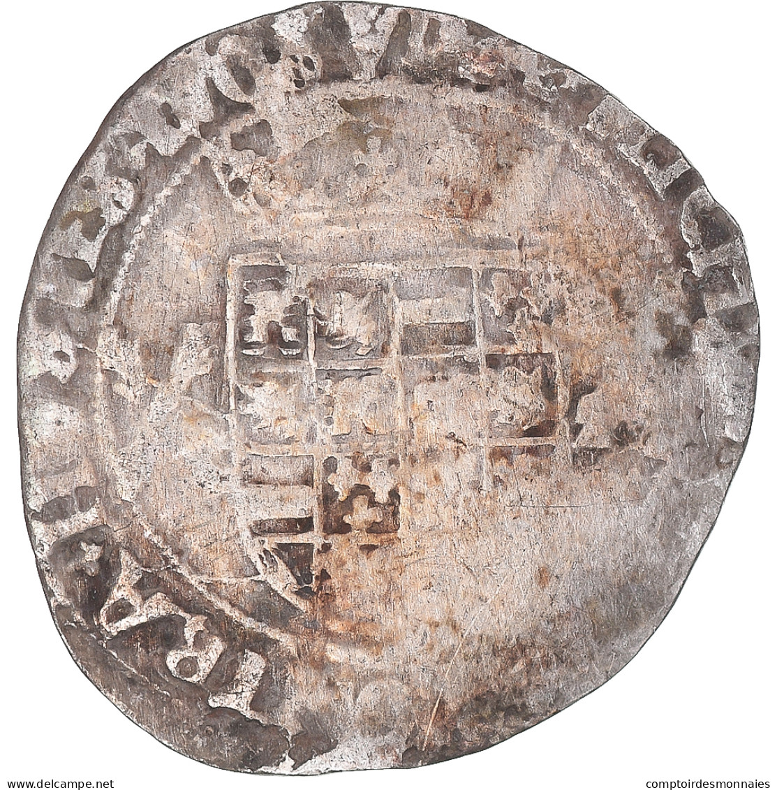 Monnaie, Pays-Bas Espagnols, Charles Quint, Stuiver, 1521-1556, Anvers, TB+ - Spaanse Nederlanden