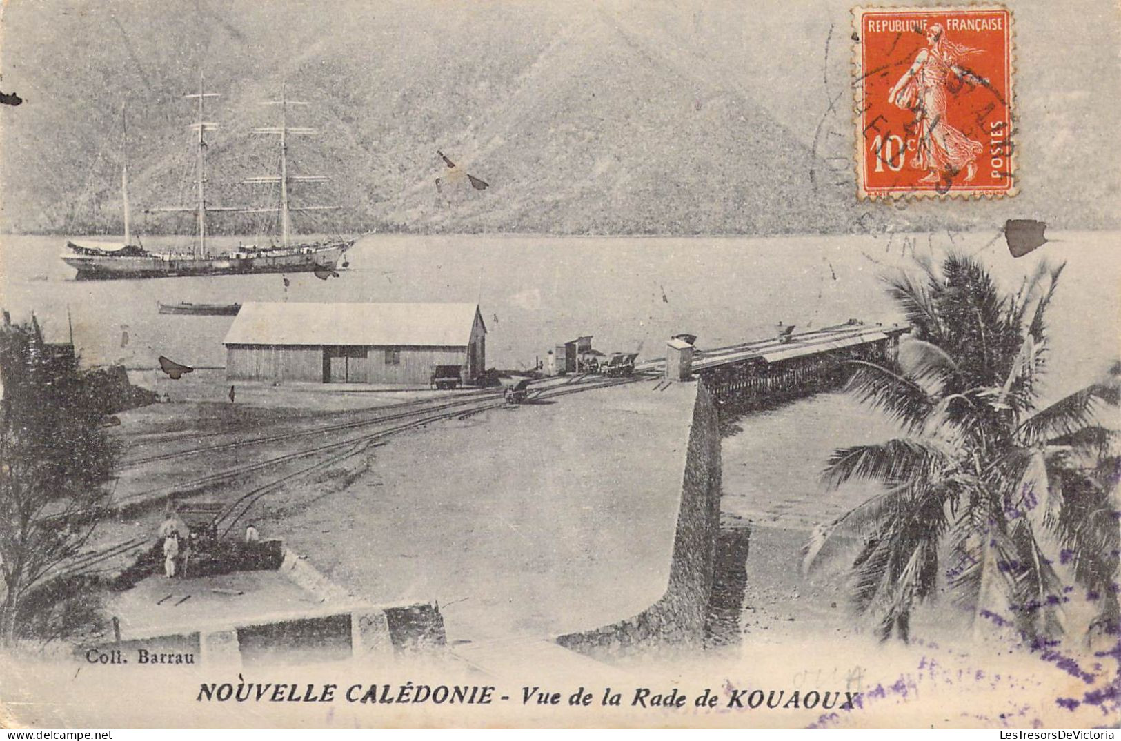 FRANCE - Nouvelle-Calédonie - Vue De La Rade De Kouaoua  - Carte Postale Ancienne - Nouvelle Calédonie