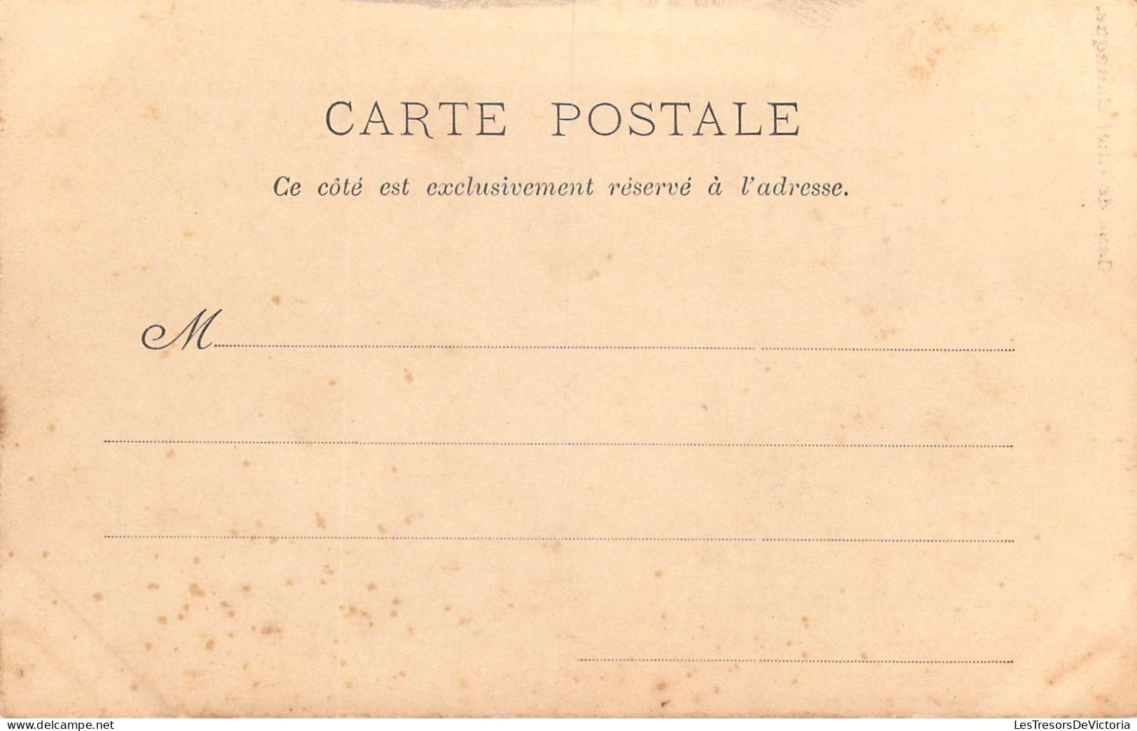 FRANCE - Nouvelle-Calédonie - Case De Chef Canaque - Carte Postale Ancienne - Nouvelle Calédonie