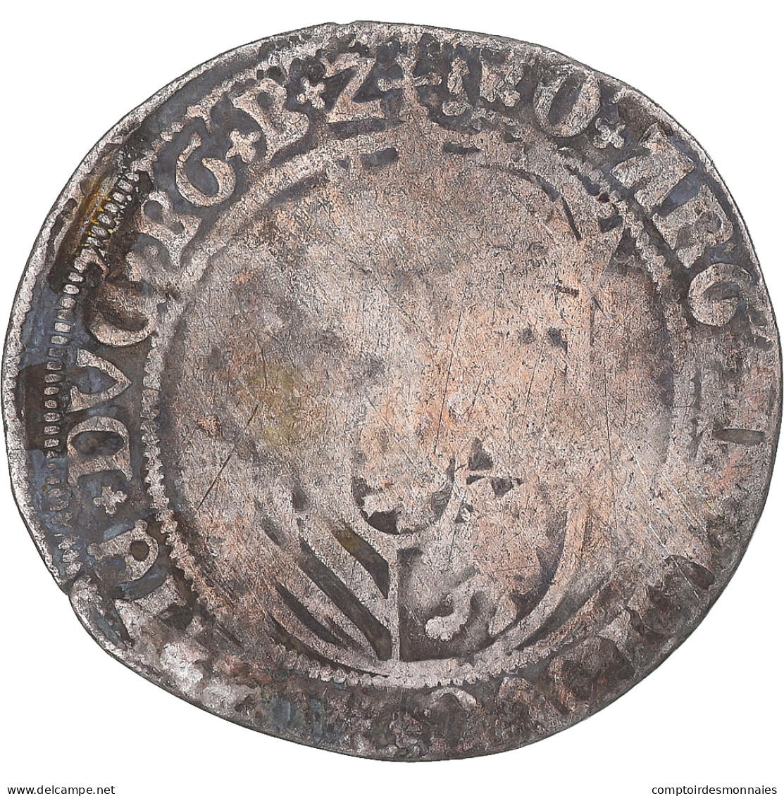 Monnaie, Pays-Bas Espagnols, Charles Quint, Stuiver, 1507-1520, TB, Billon - Paesi Bassi Spagnoli