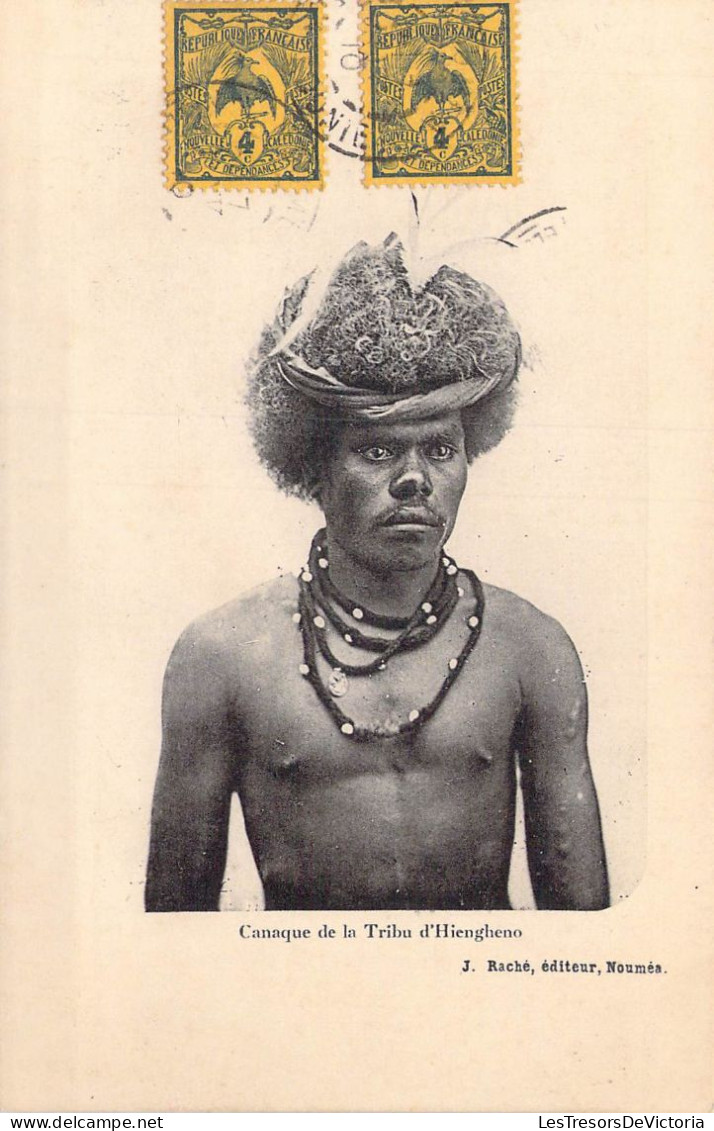 FRANCE - Nouvelle-Calédonie - Canaque De La Tribu D'Hiengheno - Carte Postale Ancienne - Nouvelle Calédonie