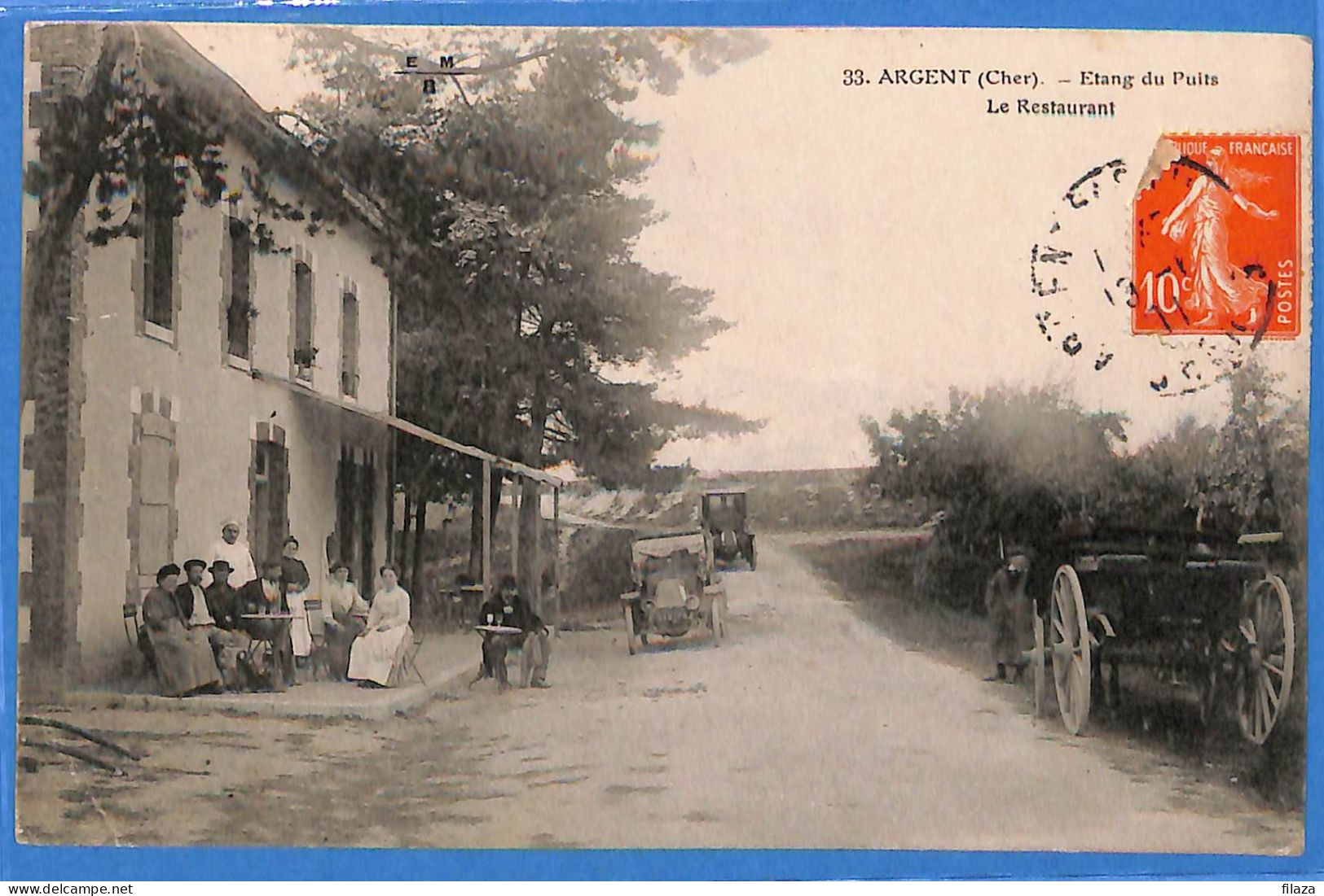 18 - Cher - Argent-sur-Sauldre - Etang Du Puits - Le Restaurant (N12850) - Argent-sur-Sauldre