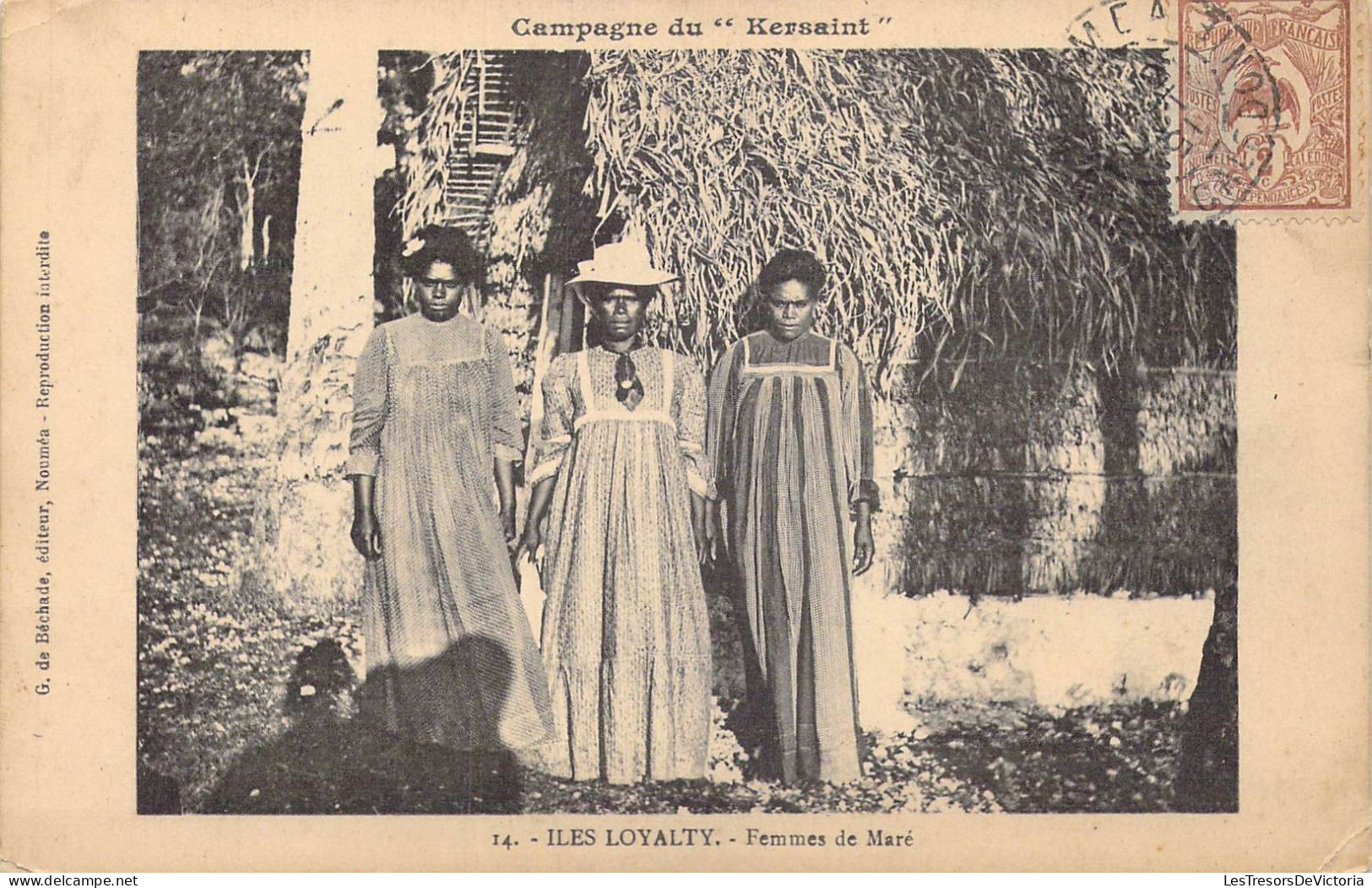 FRANCE - Nouvelle-Calédonie - Iles Loyalty - Femmes De Maré - Campagne Du " Kersaint " - Carte Postale Ancienne - Nouvelle Calédonie