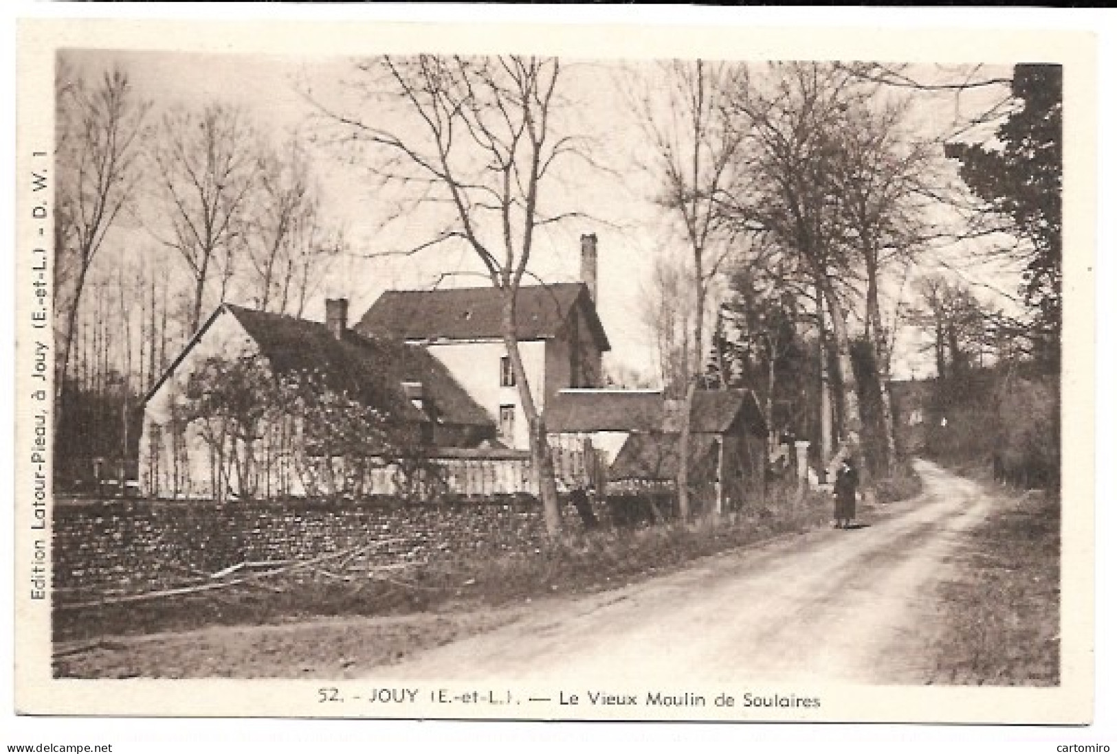 28 Jouy - Le Vieux Moulin De Soulaires - Jouy