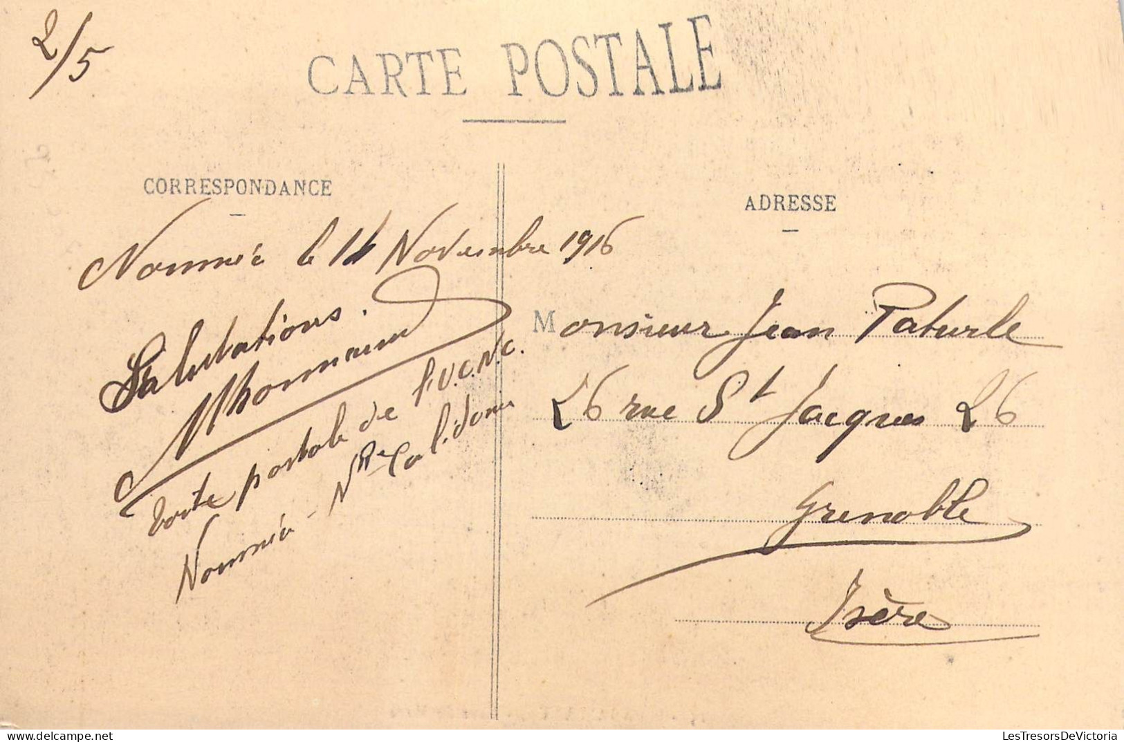 FRANCE - Nouvelle Calédonie - Iles Loyalty - Case De Maré - Campagne Du " Kersaint " - Carte Postale Ancienne - Polynésie Française